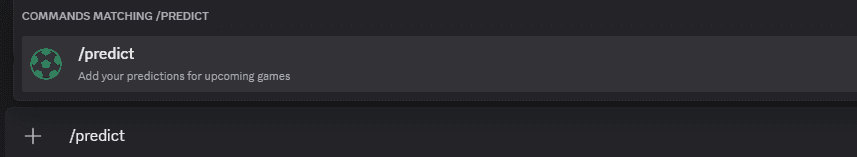 Using the predict command